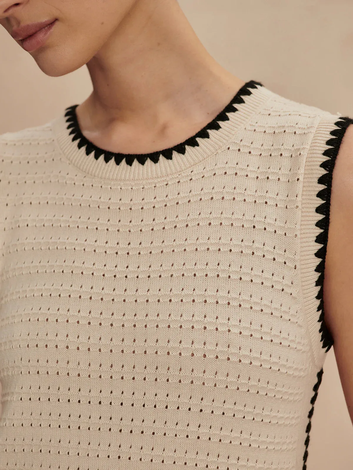 Dwight Tank Knit Midi Dress - Birch
