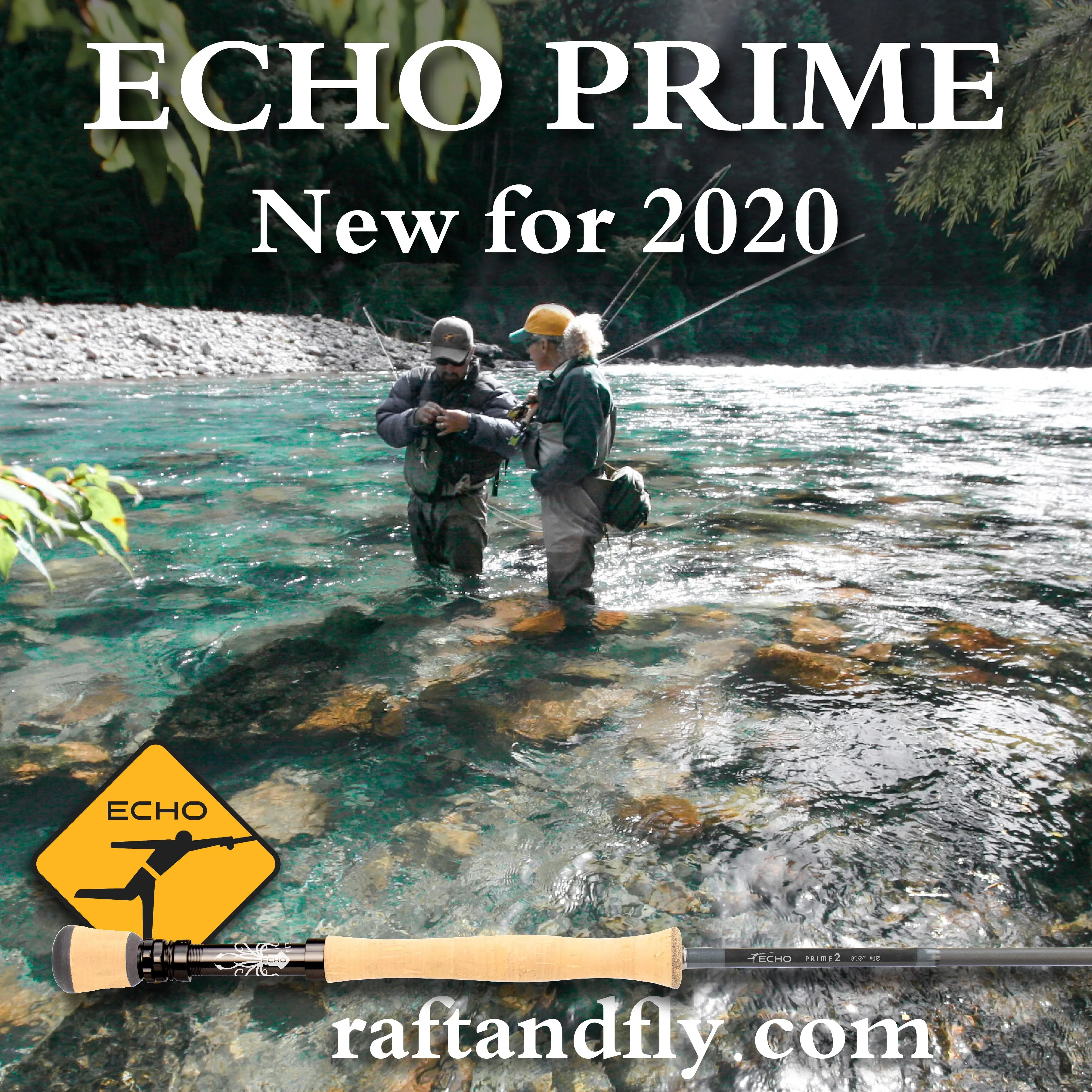Echo Prime 11wt 8'10" 4-Piece Fly Rod
