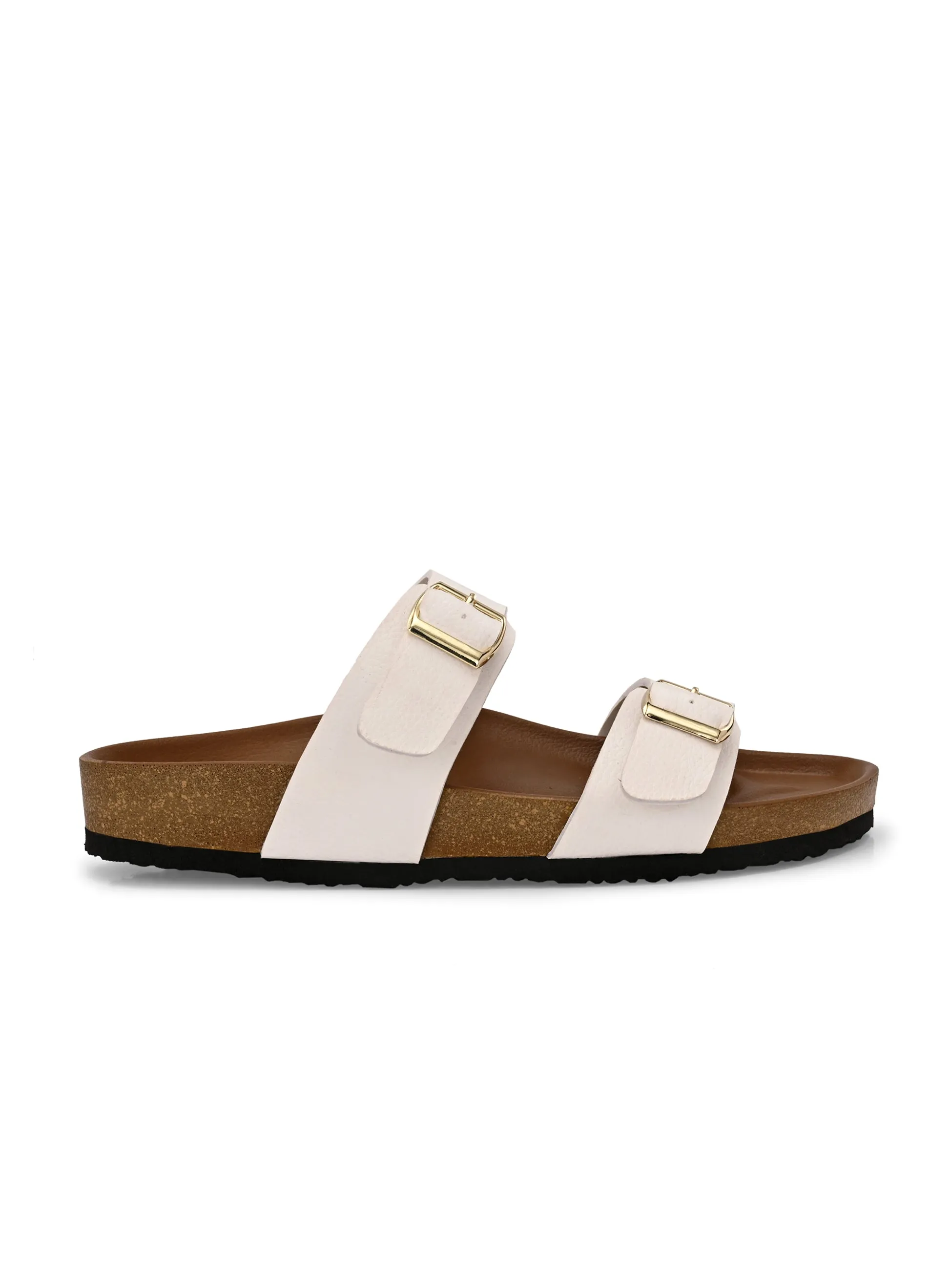 El Paso Women One Toe Flats with Buckles