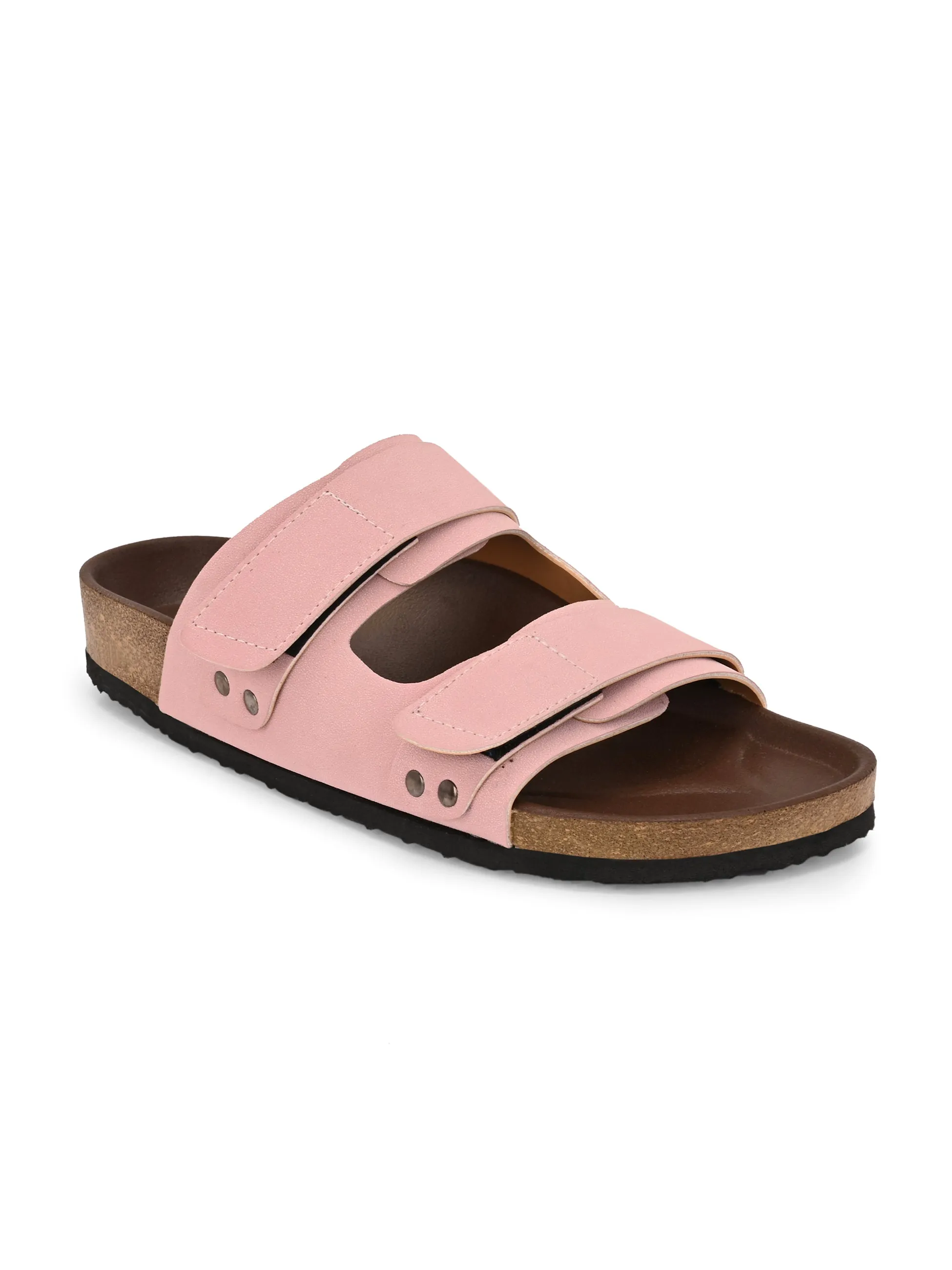 El Paso Women Velcro One Toe Flats