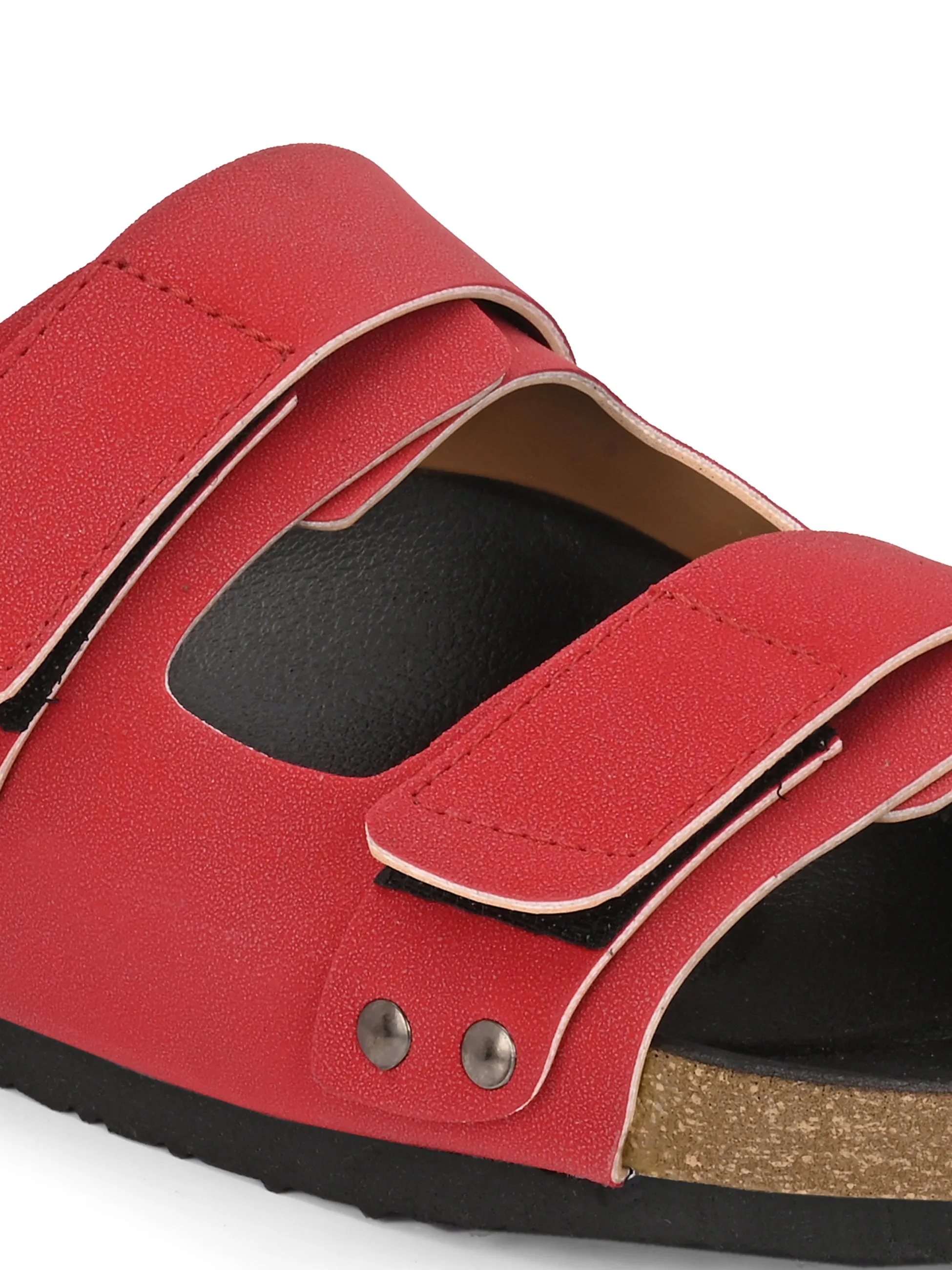 El Paso Women Velcro One Toe Flats