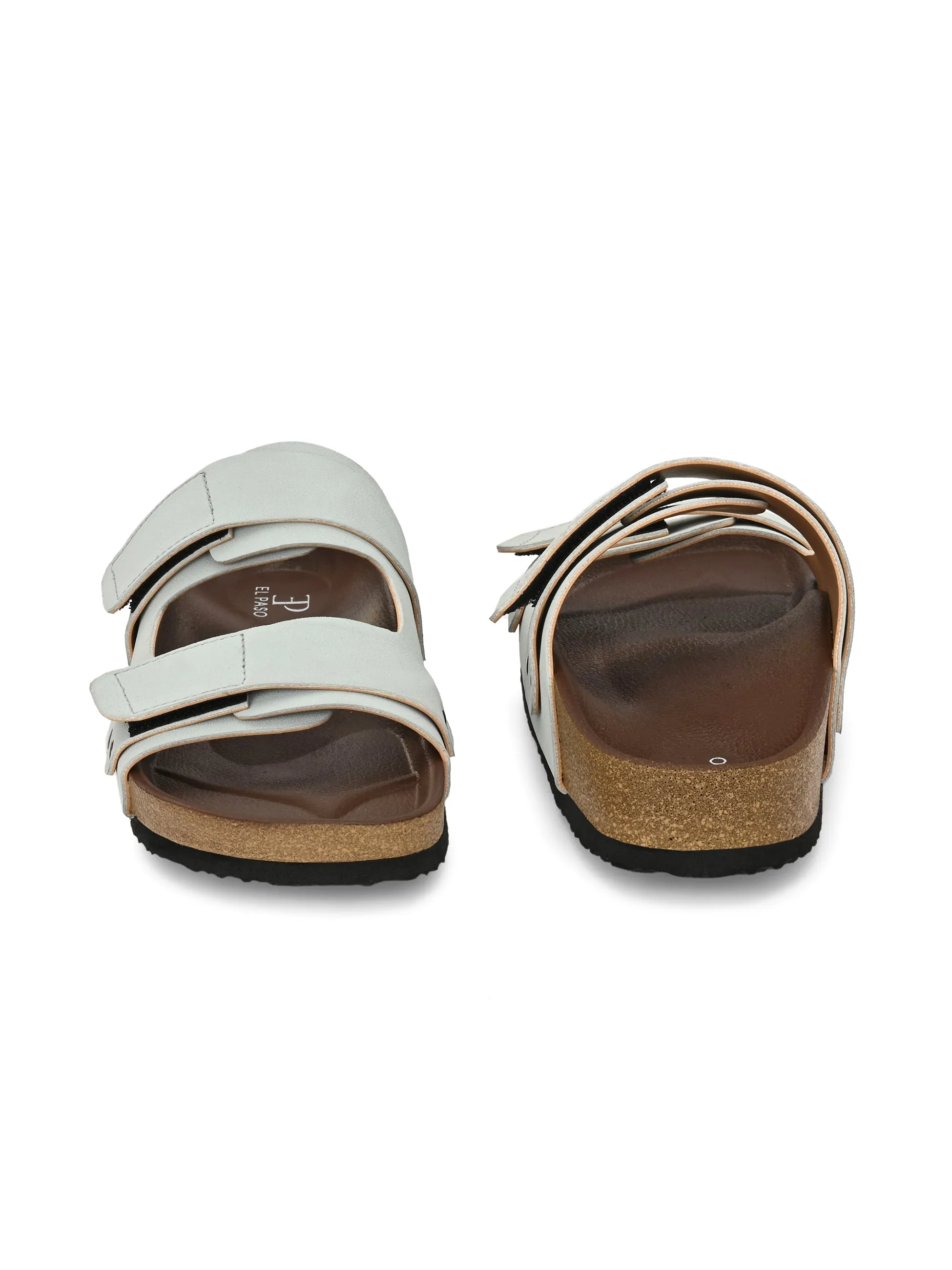 El Paso Women Velcro One Toe Flats