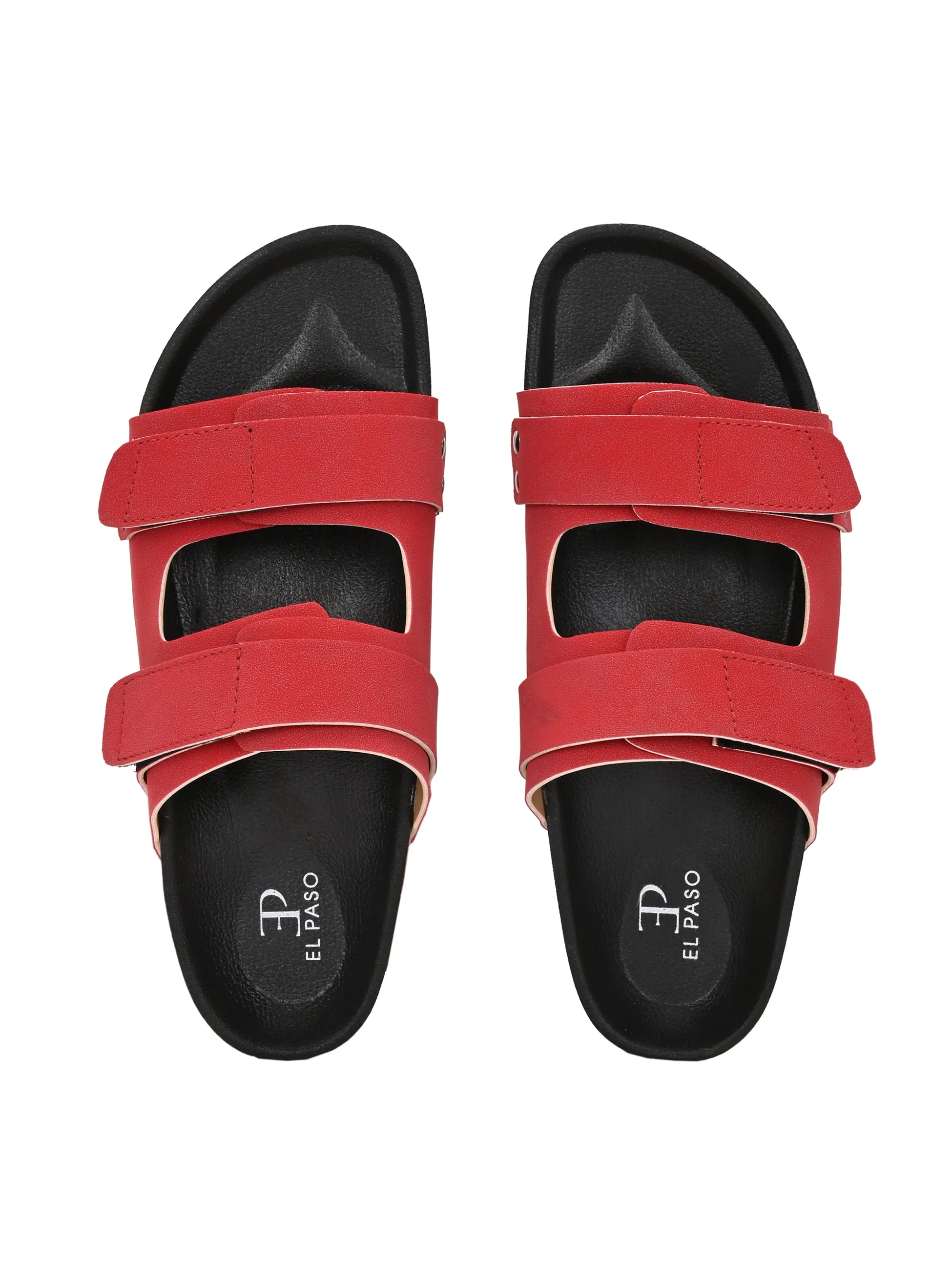El Paso Women Velcro One Toe Flats