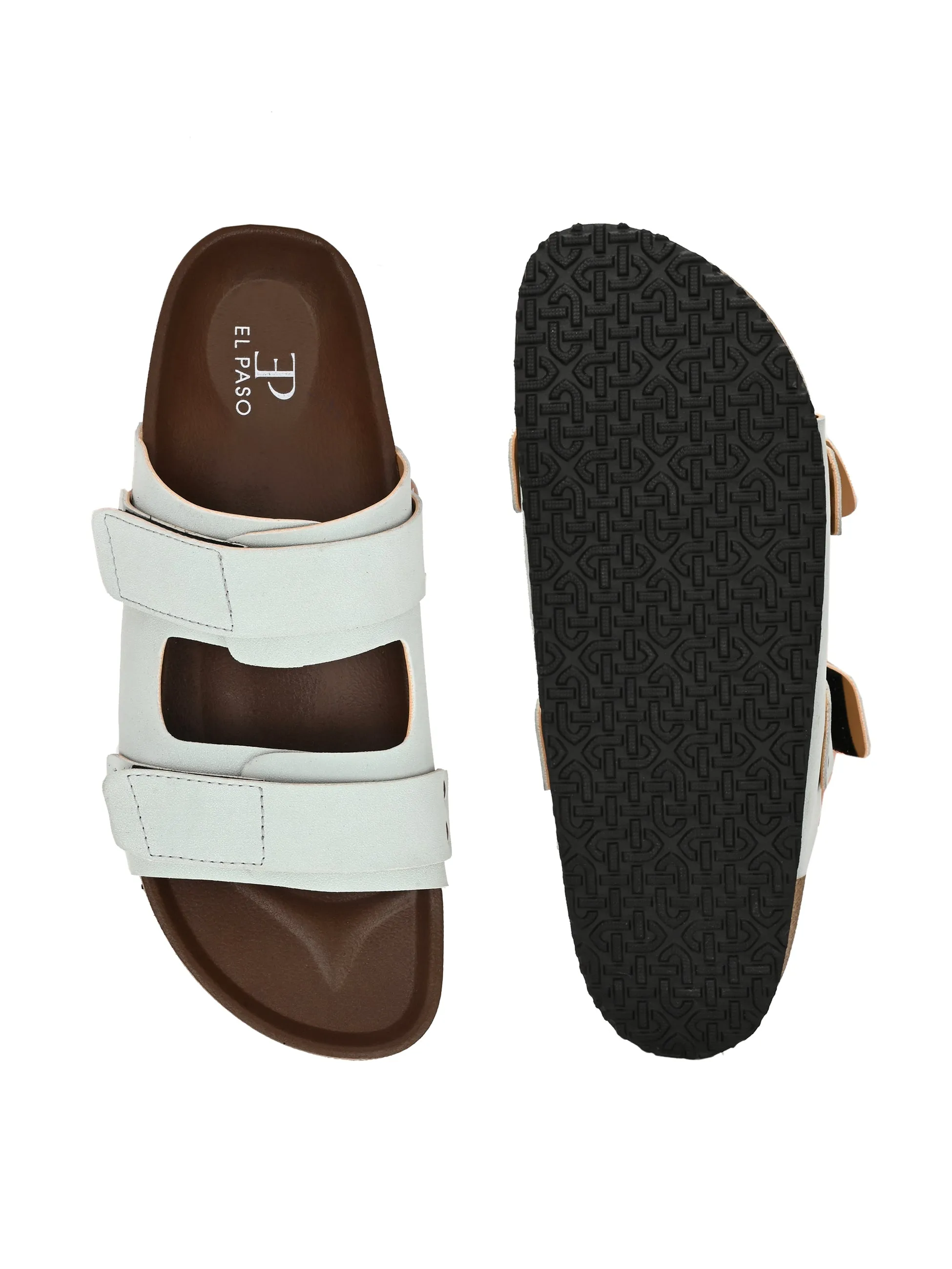 El Paso Women Velcro One Toe Flats