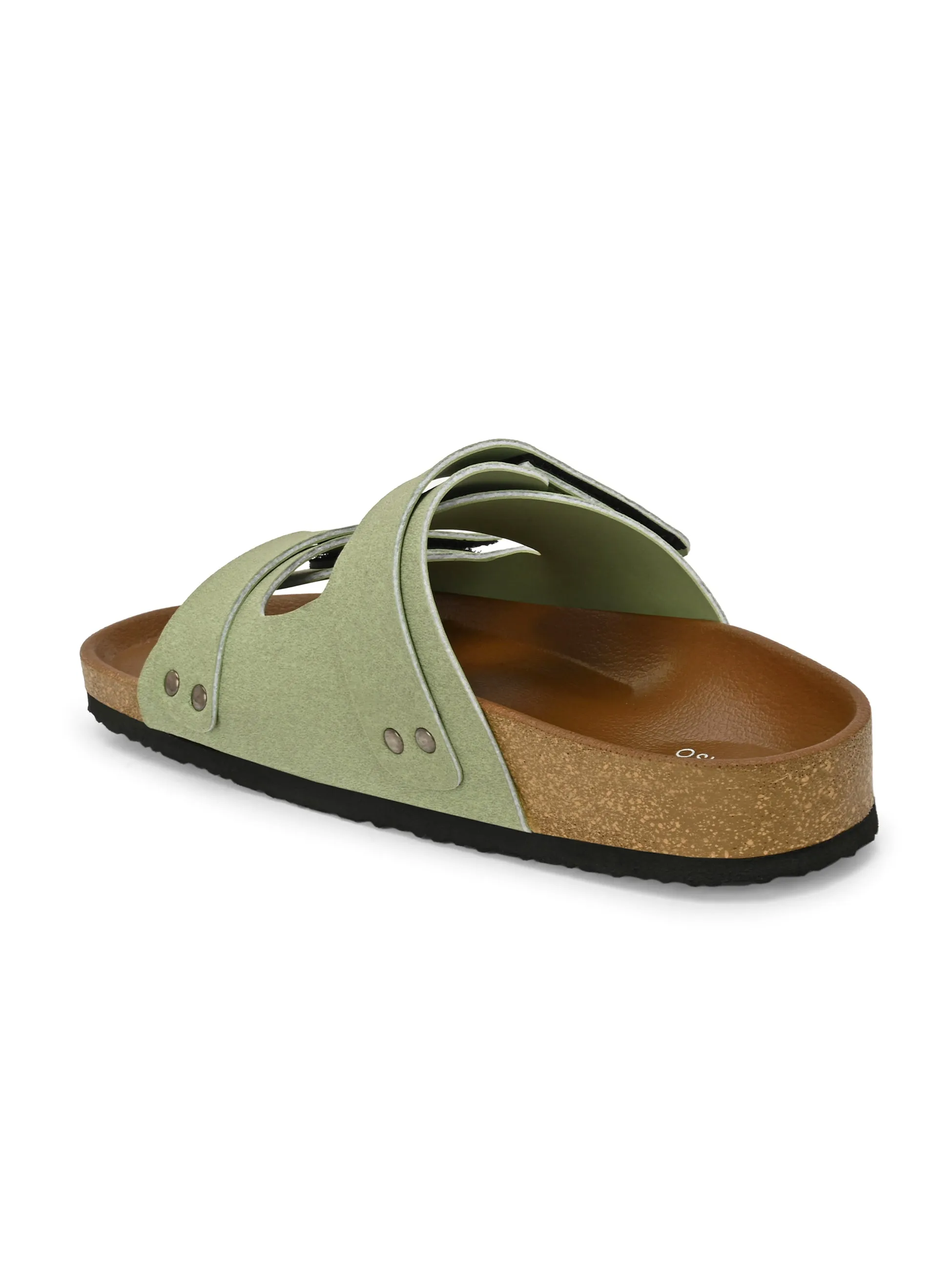 El Paso Women Velcro One Toe Flats