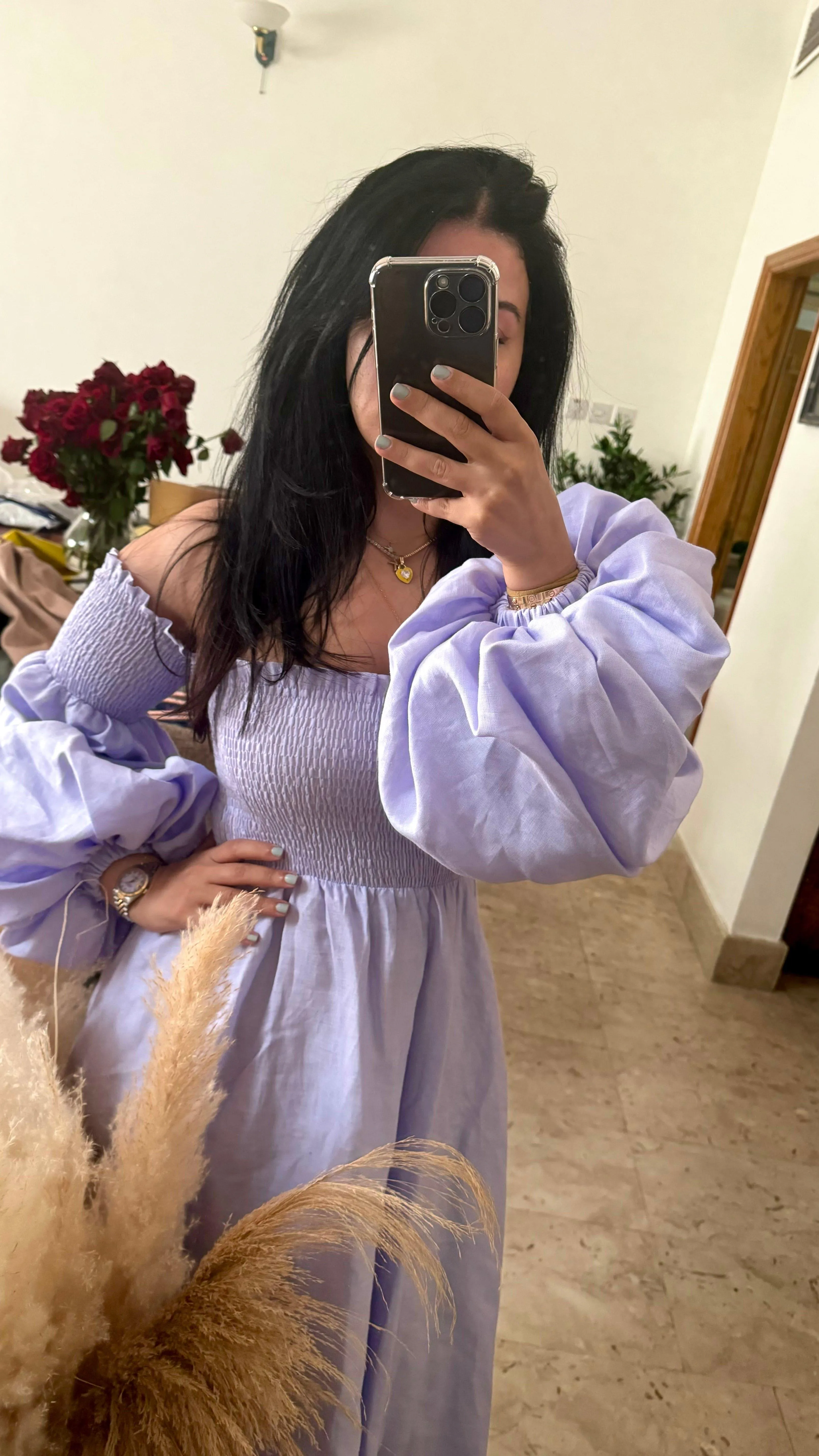 Faye LINEN Maxi Dress