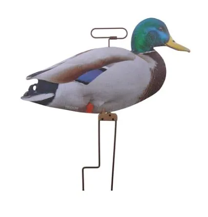 FLATS MALLARD DUCK MOTION SILHOUETTE