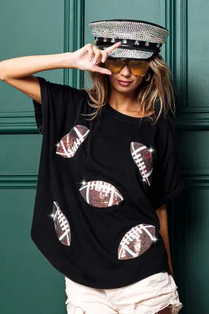 Football Shirt - Black Charcoal