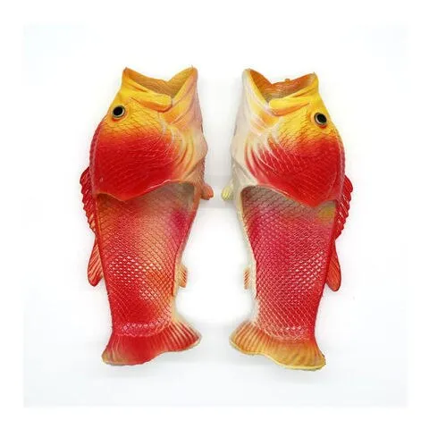 Funny Slippers Family Shoes  Fish Slippers