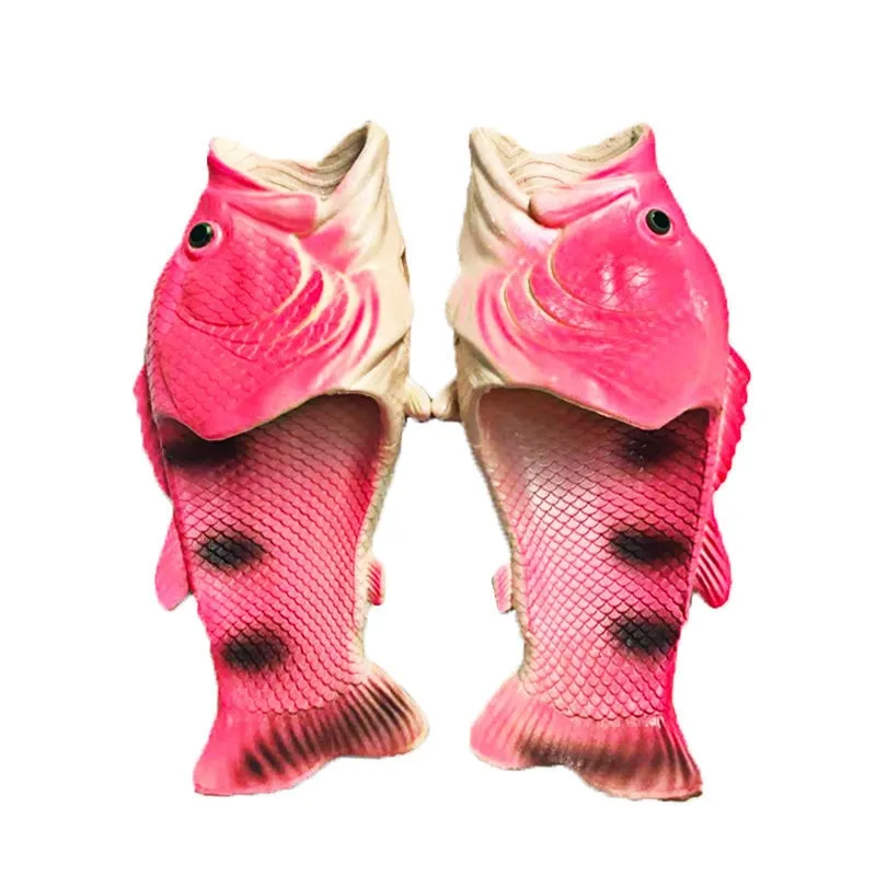 Funny Slippers Family Shoes  Fish Slippers