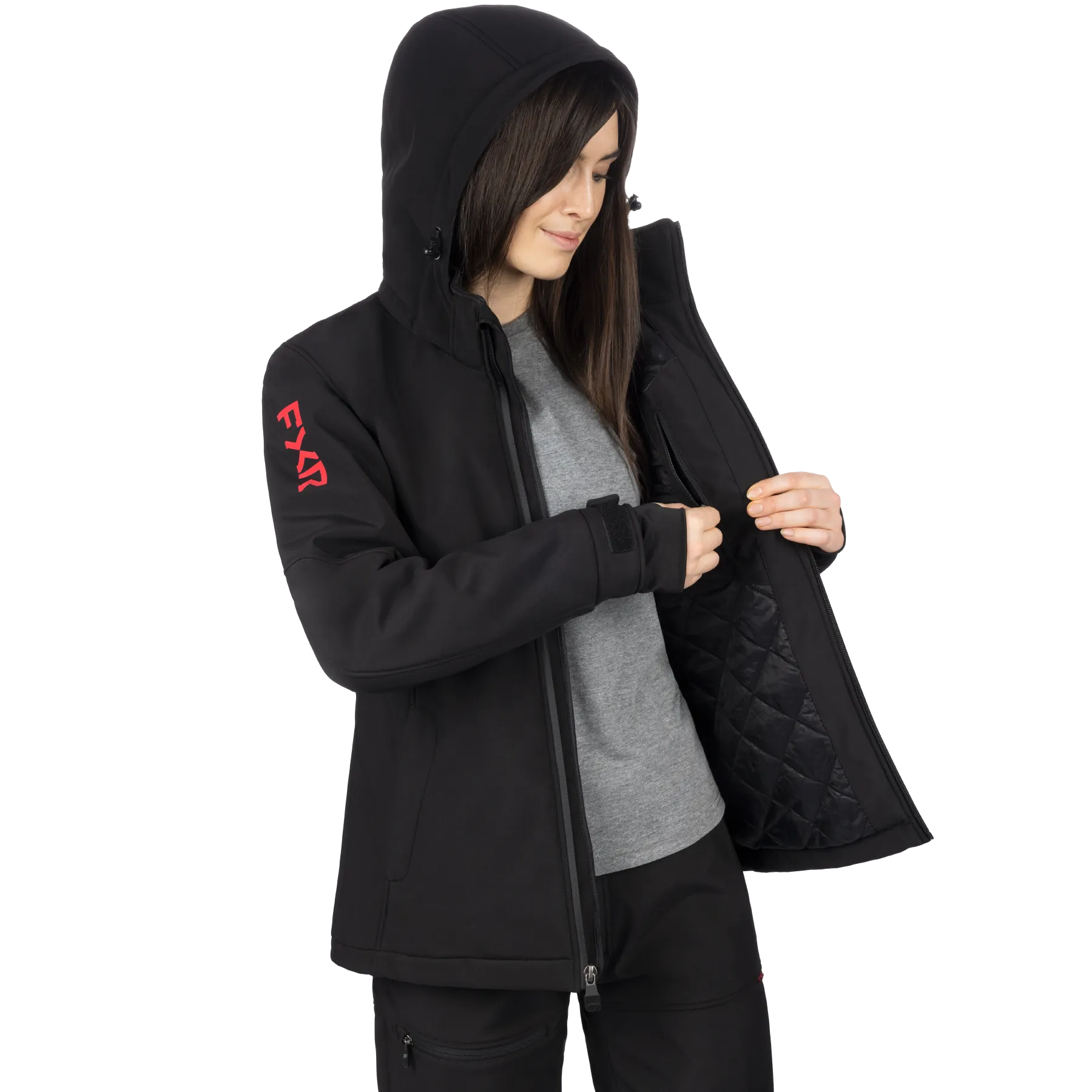 FXR Women's Vertical Pro Insulated Softshell Jacket - 2024