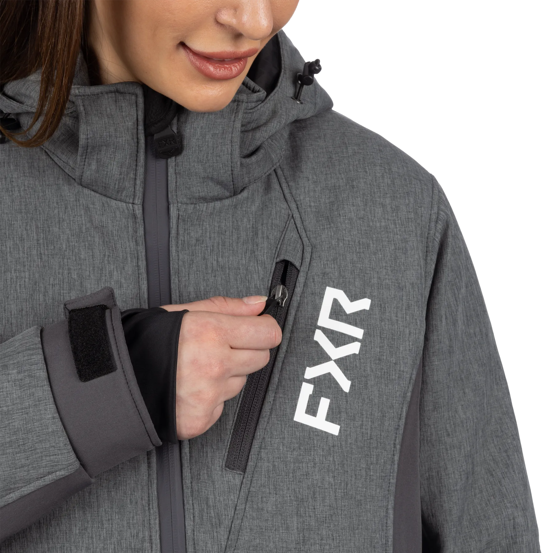 FXR Women's Vertical Pro Insulated Softshell Jacket - 2024