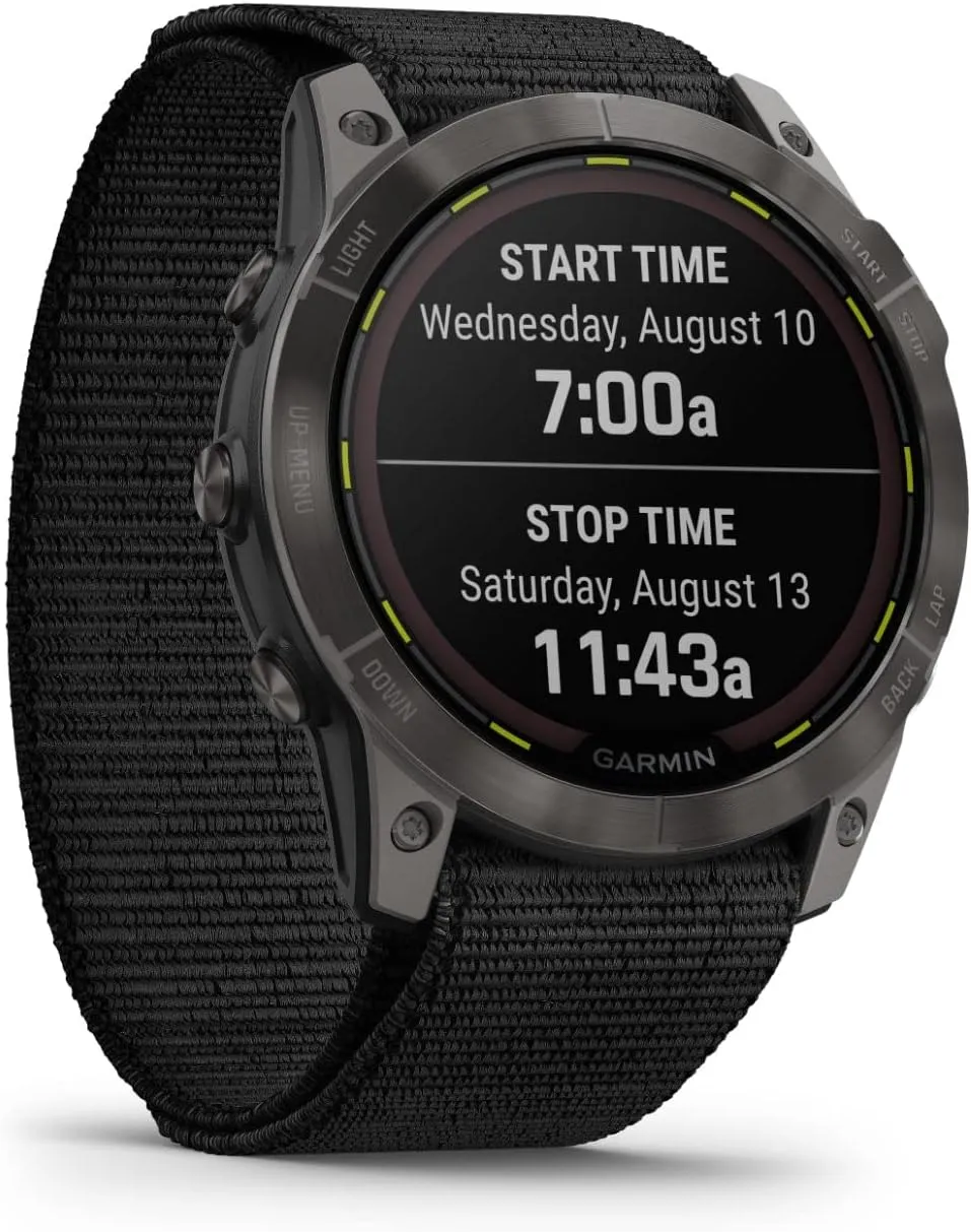 Garmin Enduro 2 Ultra Performance Multi Sports GPS Smartwatch (Titanium - 51mm)