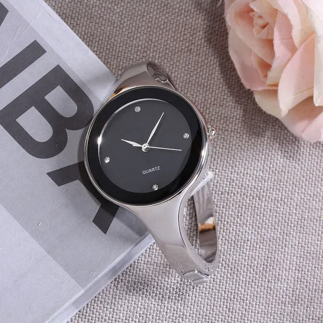 Geekthink New Fashion Relojes mujer  Wristwatch Bracelet Quartz watch