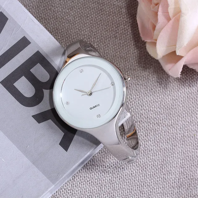 Geekthink New Fashion Relojes mujer  Wristwatch Bracelet Quartz watch