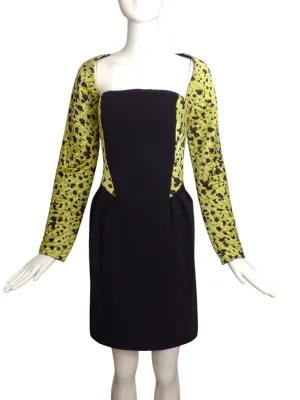 GEOFFREY BEENE- c.1989 2pc Dress & Jacket, Size 6