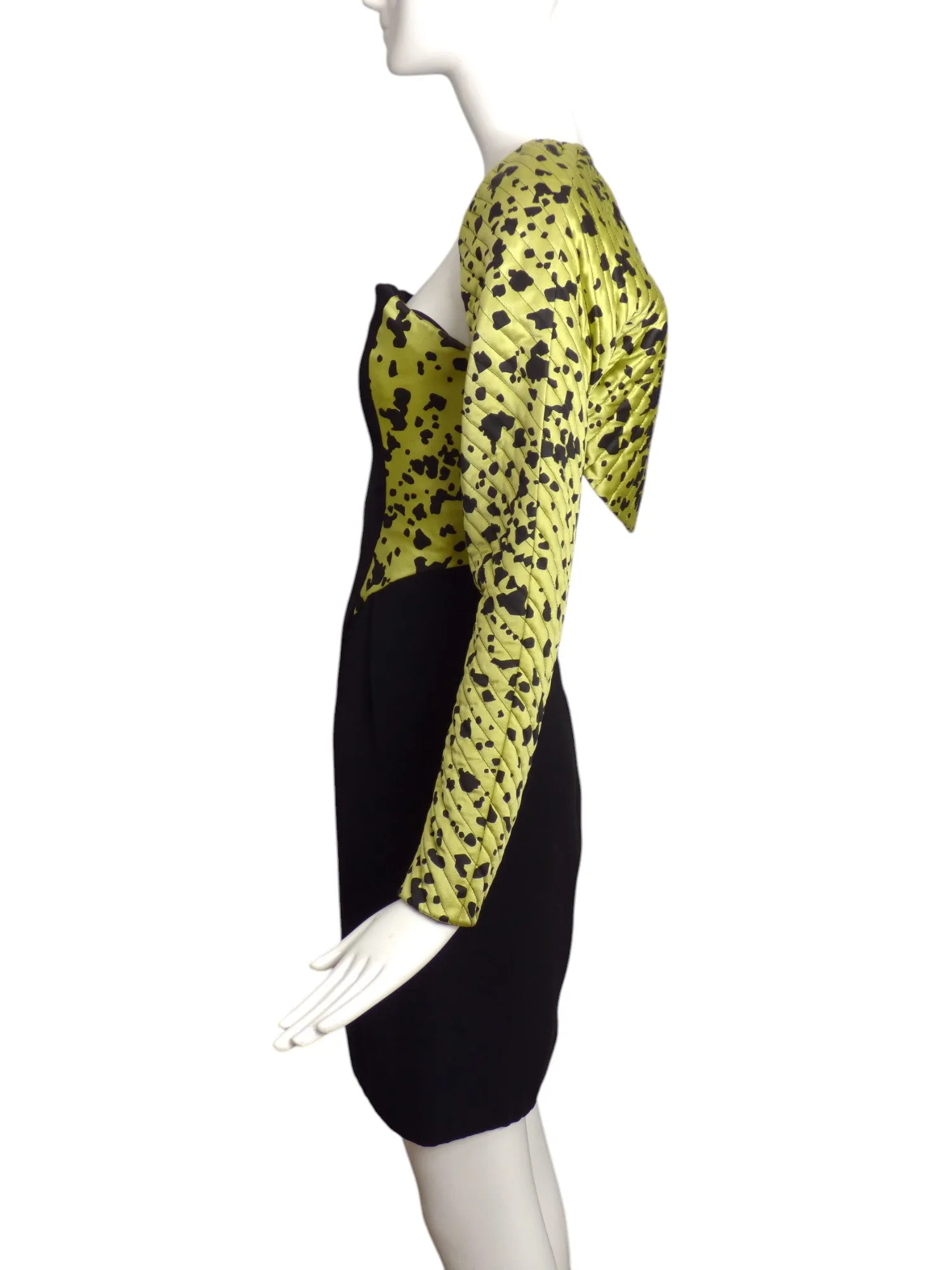 GEOFFREY BEENE- c.1989 2pc Dress & Jacket, Size 6