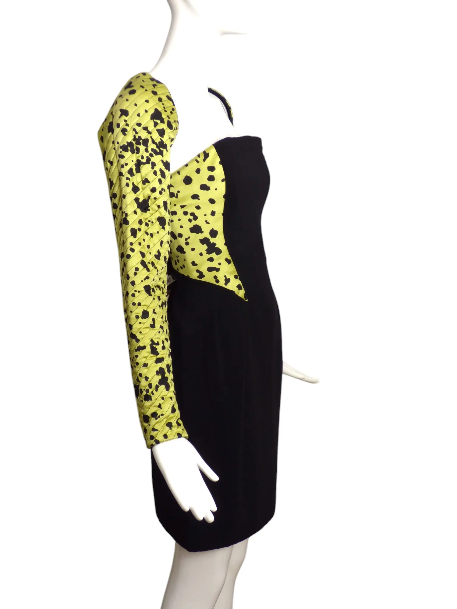 GEOFFREY BEENE- c.1989 2pc Dress & Jacket, Size 6