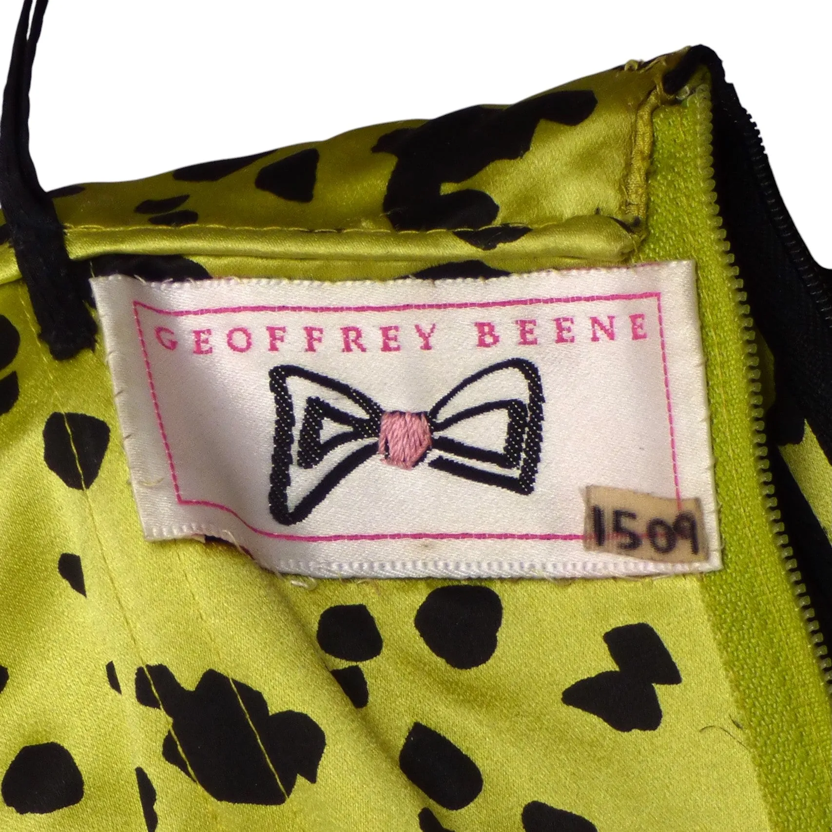GEOFFREY BEENE- c.1989 2pc Dress & Jacket, Size 6