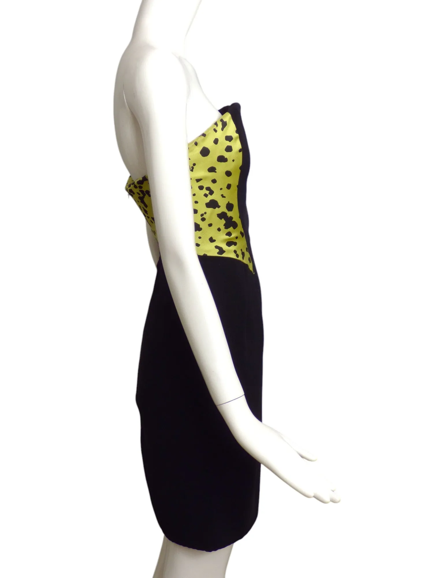 GEOFFREY BEENE- c.1989 2pc Dress & Jacket, Size 6