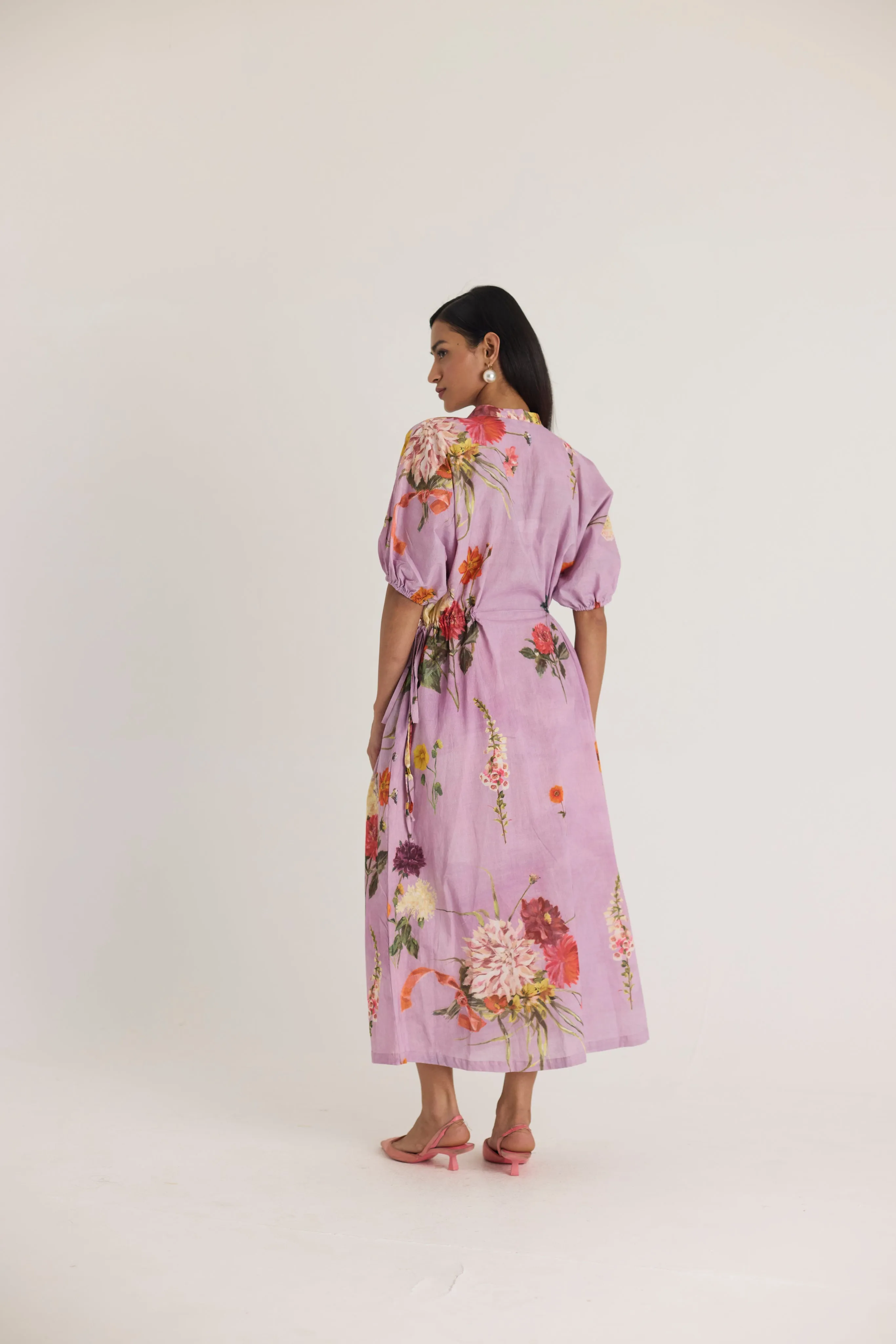 Giggle Berry Side Tie Up Dress