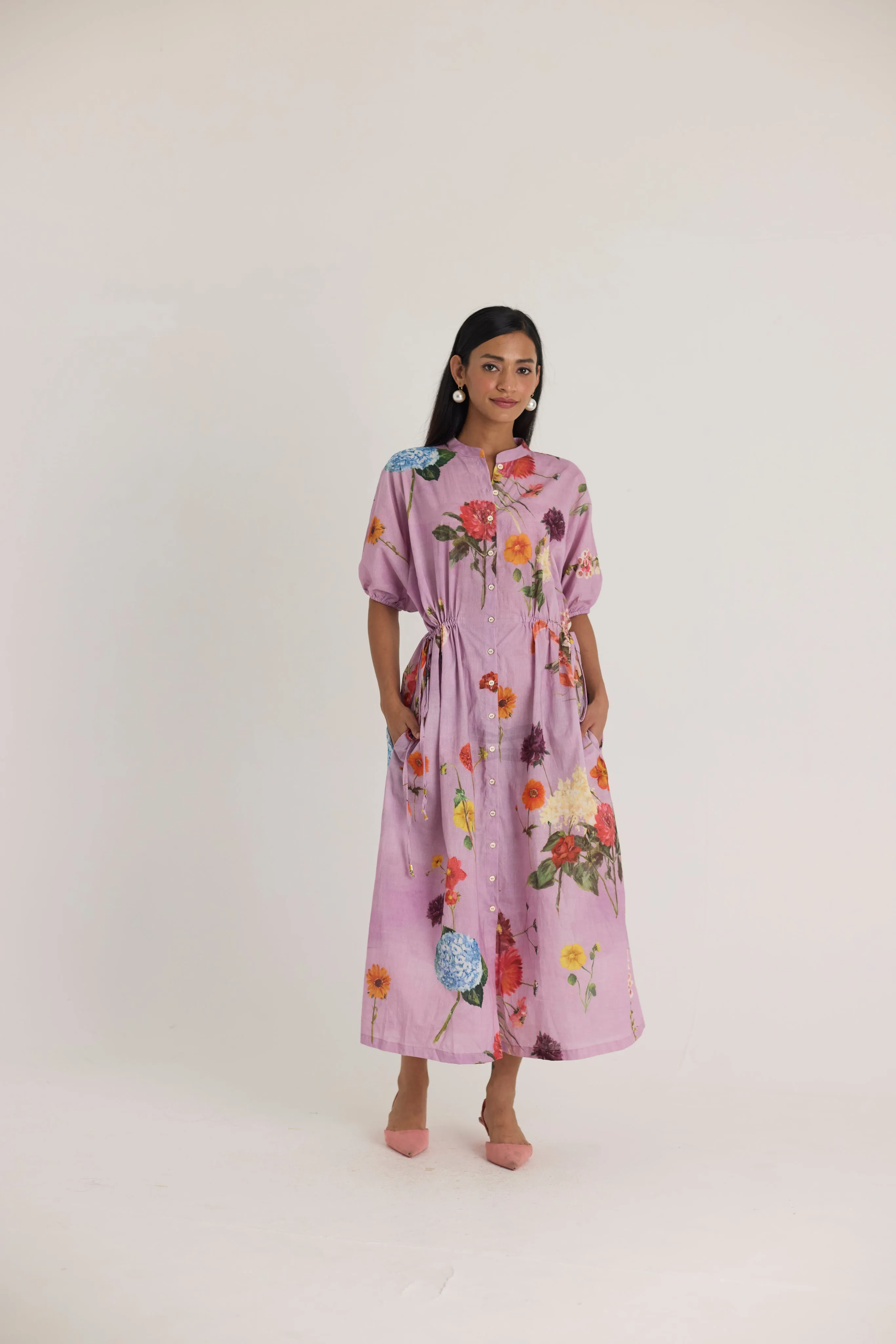 Giggle Berry Side Tie Up Dress