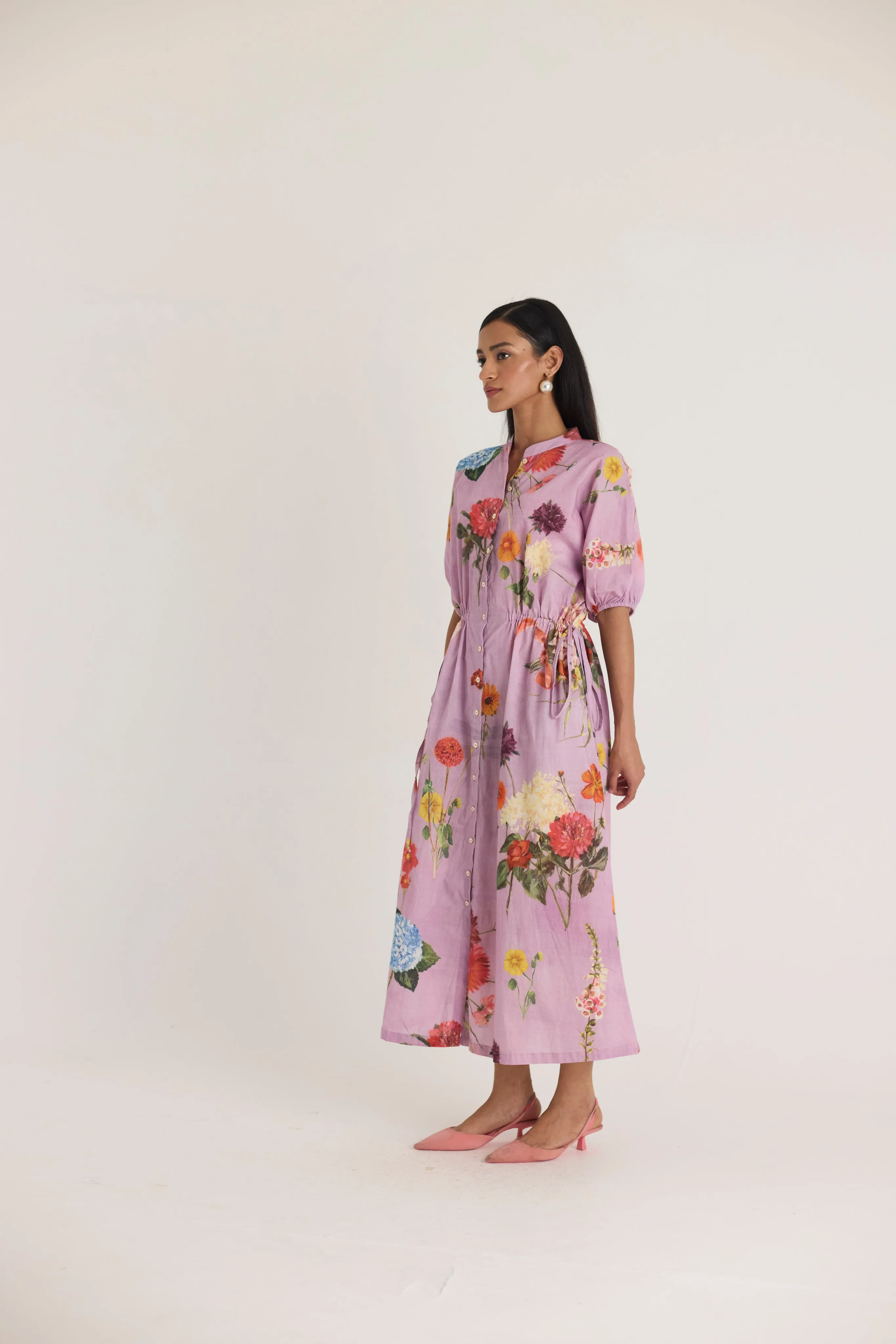 Giggle Berry Side Tie Up Dress