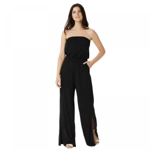 G.I.L.I. Women's Jetsetter Strapless Liquid Knit Jumpuit