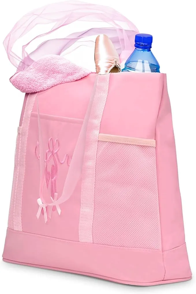 Girls Dance Large Tote Bag