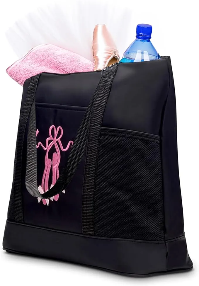 Girls Dance Large Tote Bag