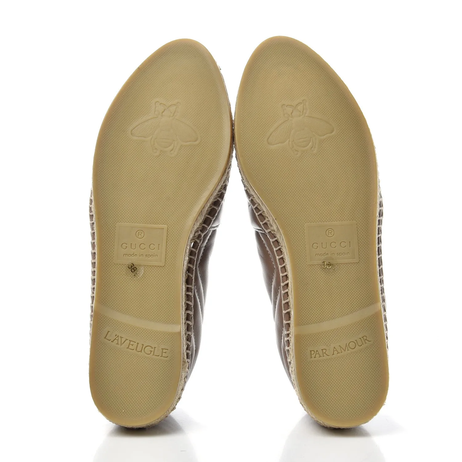 Gucci GG Marmont Matelassé Chevron Espadrilles in Rose Pink