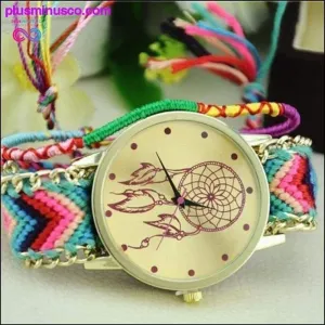 Handmade Dreamcatcher Friendship Bracelet Watch