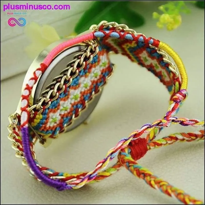Handmade Dreamcatcher Friendship Bracelet Watch