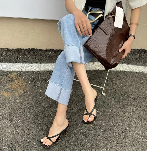High Heel Sandal for Women Suit