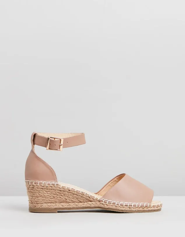 Human Premium Shoes Helene Leather Espadrille Wedge
