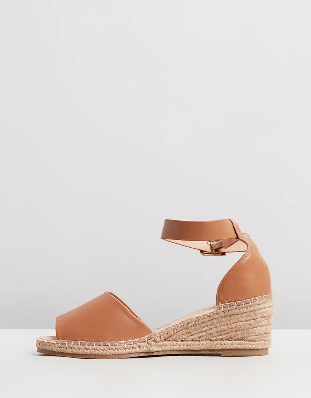 Human Premium Shoes Helene Leather Espadrille Wedge