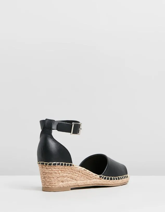 Human Premium Shoes Helene Leather Espadrille Wedge