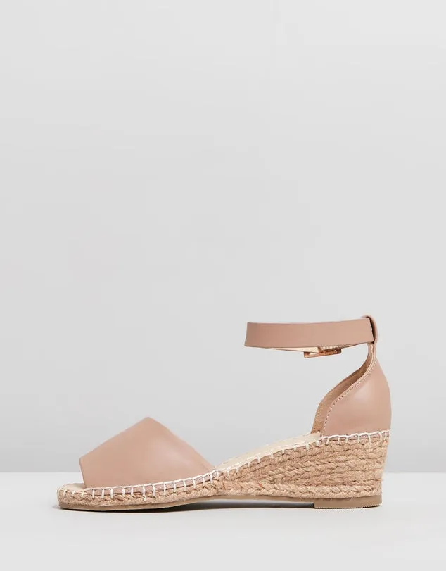 Human Premium Shoes Helene Leather Espadrille Wedge