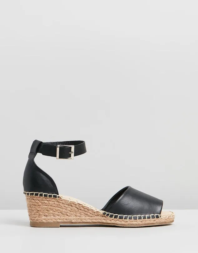 Human Premium Shoes Helene Leather Espadrille Wedge