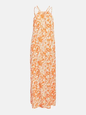 Ibra Dress - Nectarine