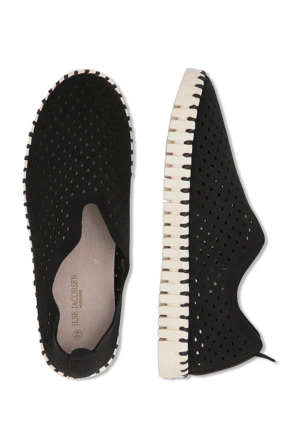 Ilse Jacobsen Slip On Shoe Tulip 3275 in Black