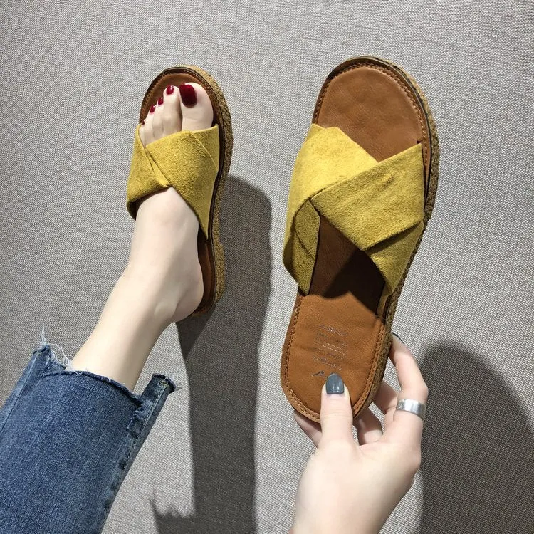 INSTOCK- Slippers for women summer Korean style women's shoes