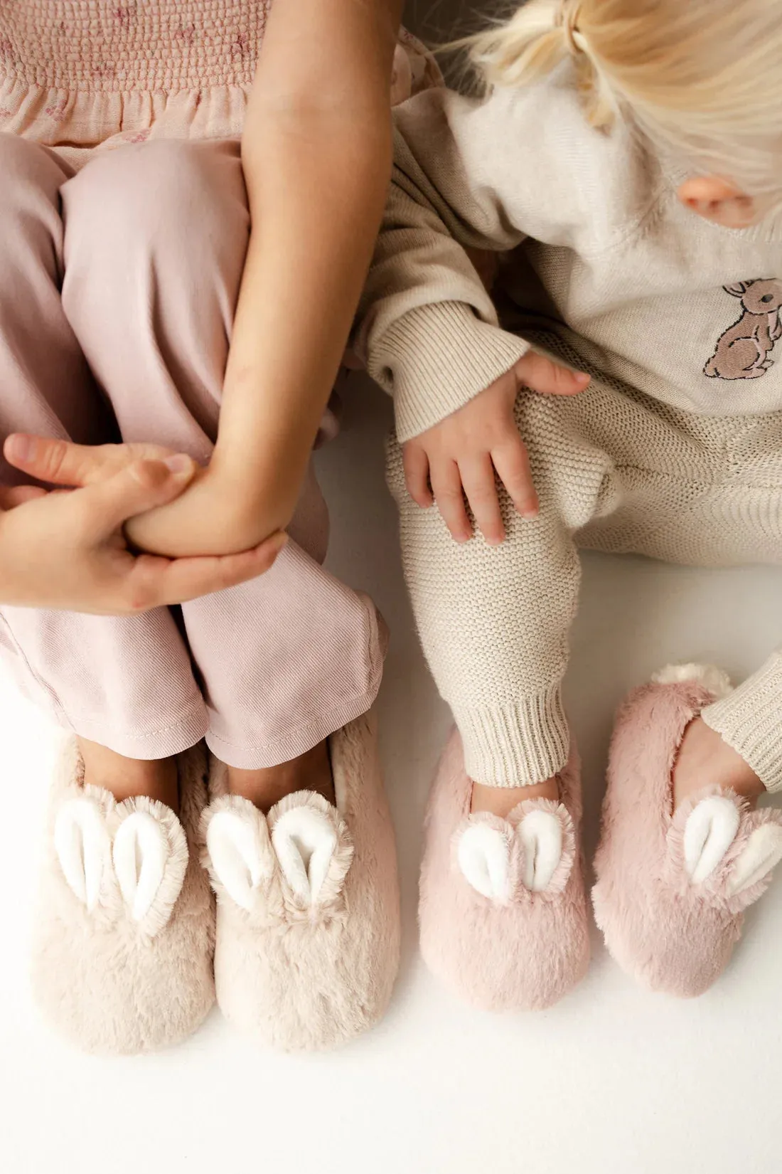 Jamie Kay Bunny Slipper - Brulee