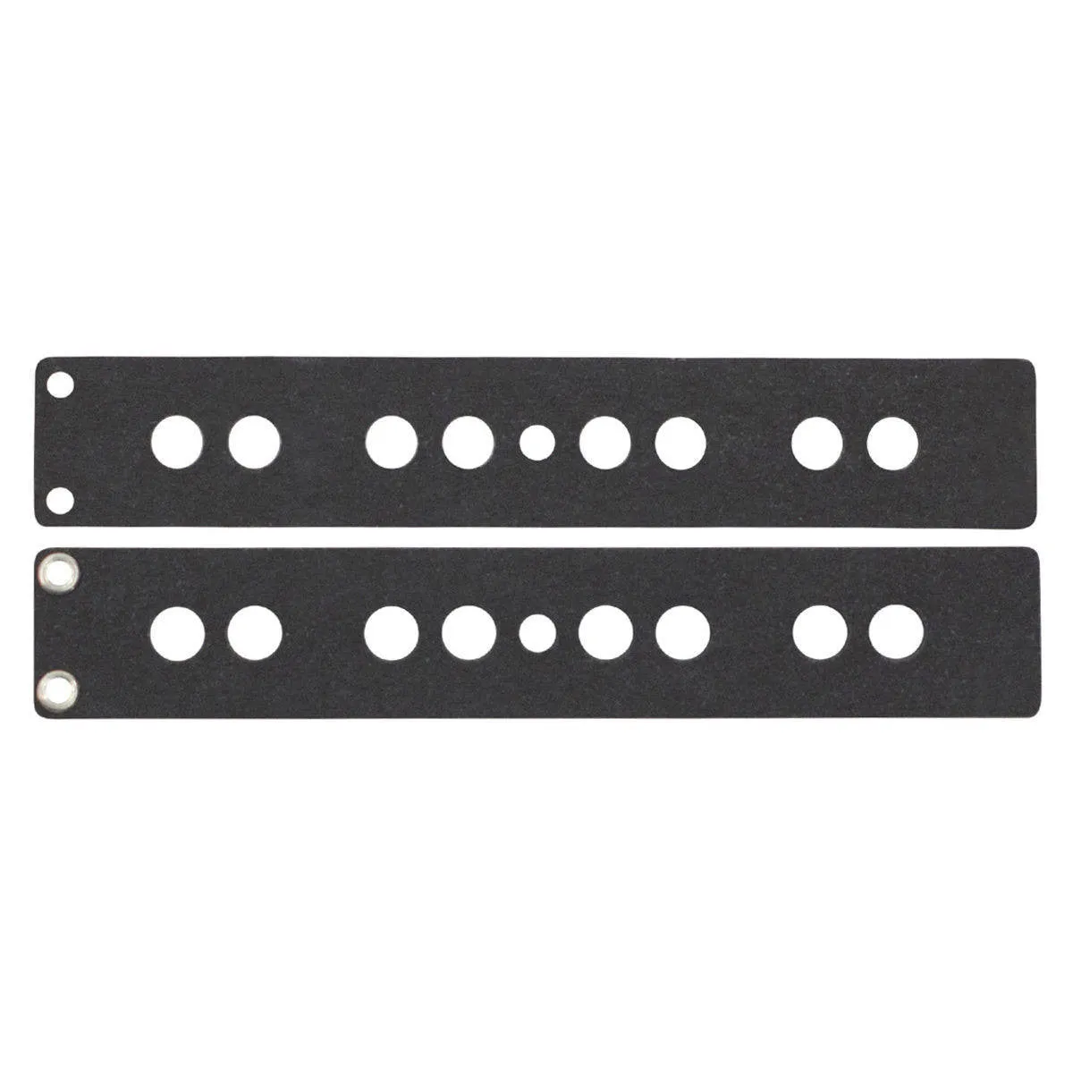Jazz Bass Bridge Flatwork Set for 0.195'' (4.95mm) Diameter Magnets, Mojotone