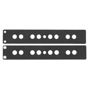 Jazz Bass Bridge Flatwork Set for 0.195'' (4.95mm) Diameter Magnets, Mojotone