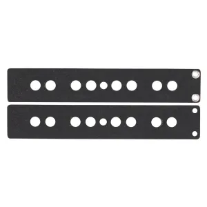 Jazz Bass Neck Flatwork Set with 0.187'' (4.74mm) Diameter Holes, Mojotone