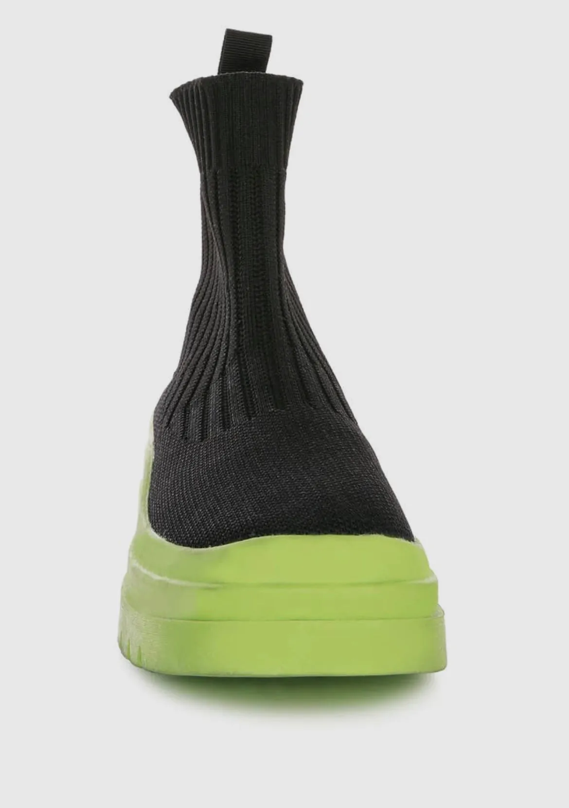 Knitted platform boots Women