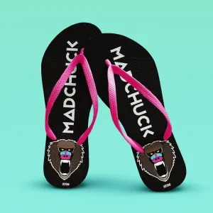 Lady Chuck Flip Flops - Black