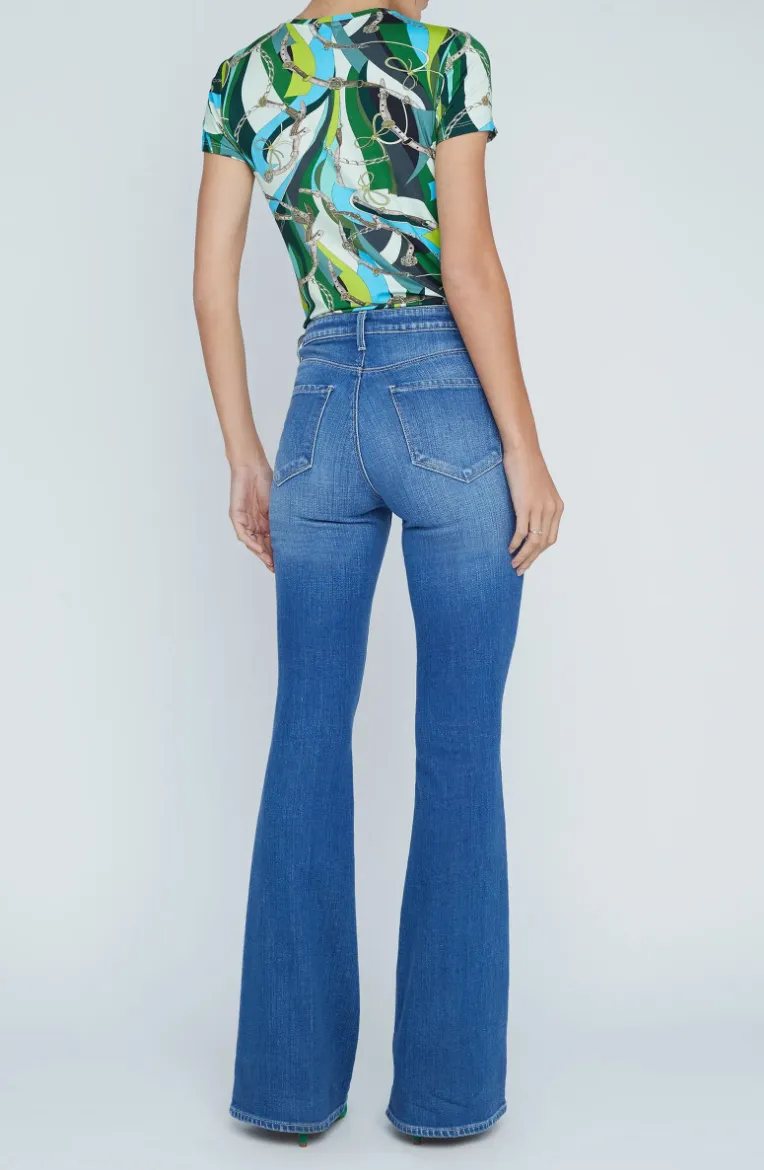 L'AGENCE BELL HIGH RISE FLARE