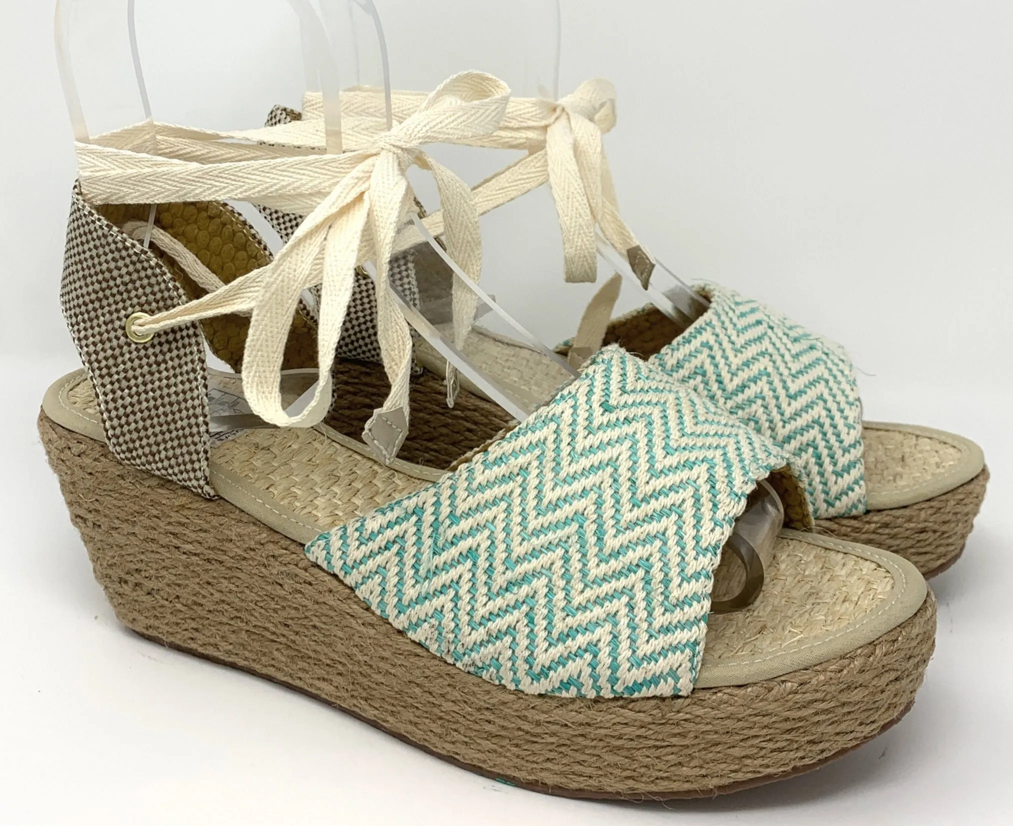 Leafy Life High Wedge Espadrilles